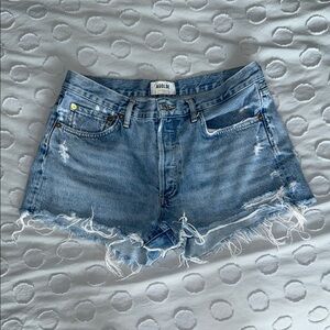 AGOLDE PARKER VINTAGE CUT OFF SHORT IN Swapmeet Size 29